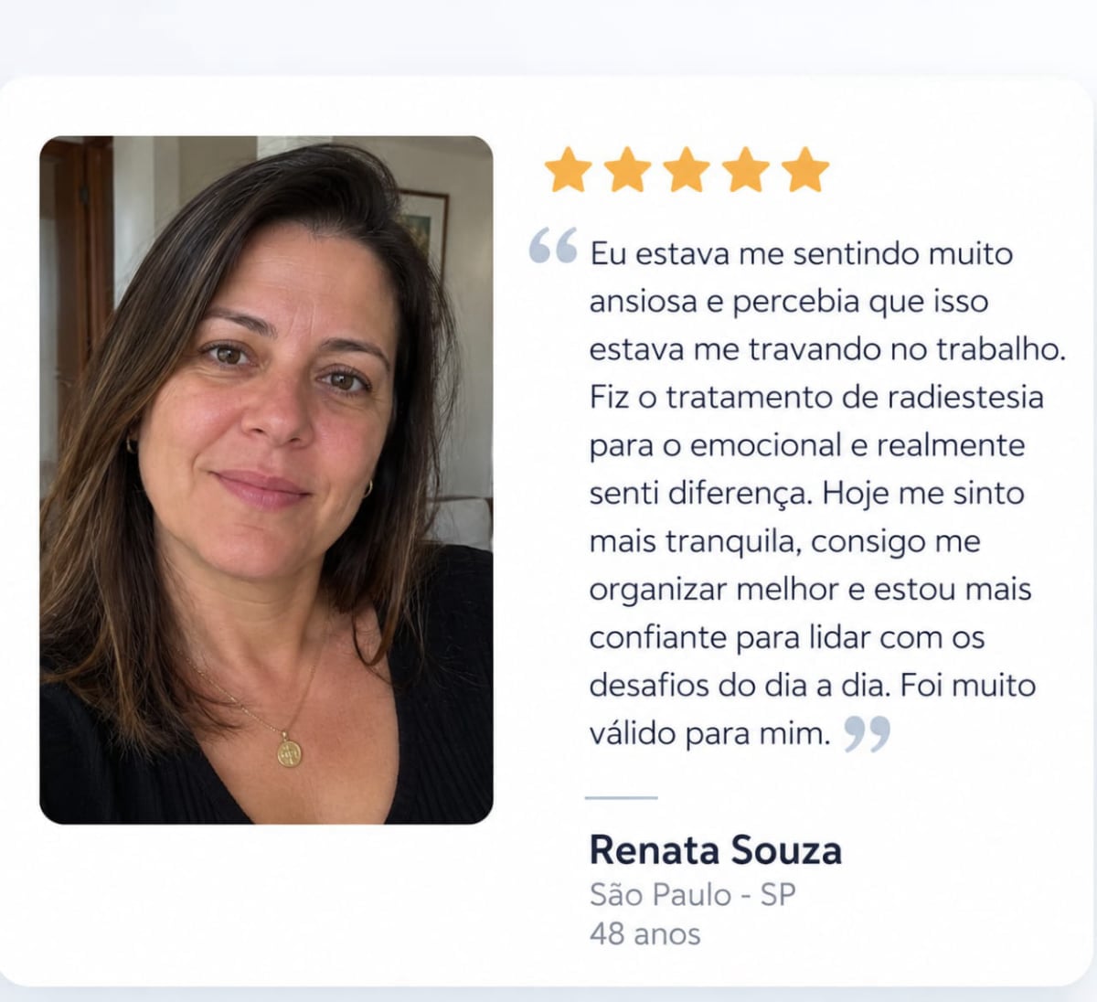 Depoimentos - Dra Leticia Lobo